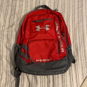 UNDER ARMOUR red backpack